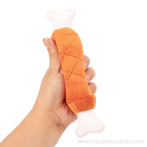 Spot pet toys Plush bone chicken dog toy